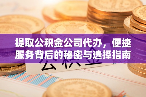 灵宝提取公积金公司代办，便捷服务背后的秘密与选择指南