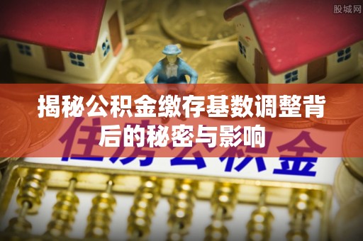 灵宝揭秘公积金缴存基数调整背后的秘密与影响