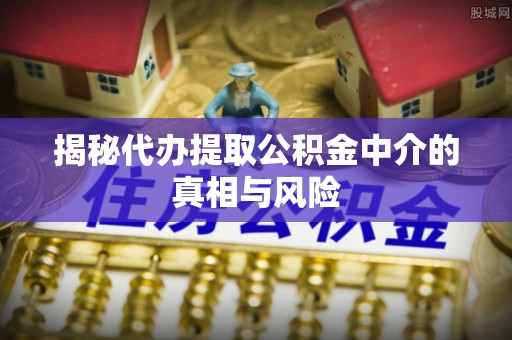 灵宝揭秘代办提取公积金中介的真相与风险