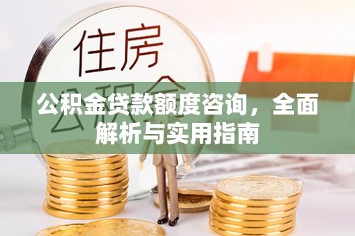 灵宝公积金贷款额度咨询，全面解析与实用指南