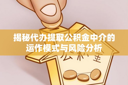灵宝揭秘代办提取公积金中介的运作模式与风险分析