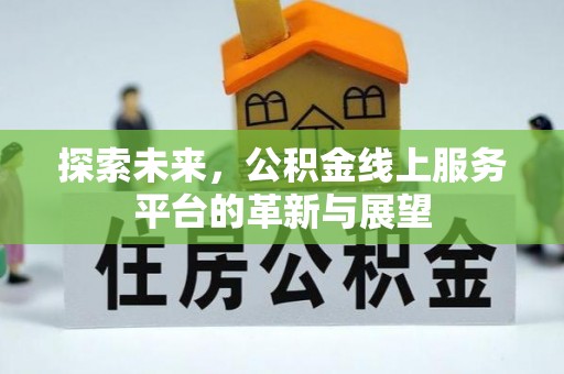 灵宝探索未来，公积金线上服务平台的革新与展望