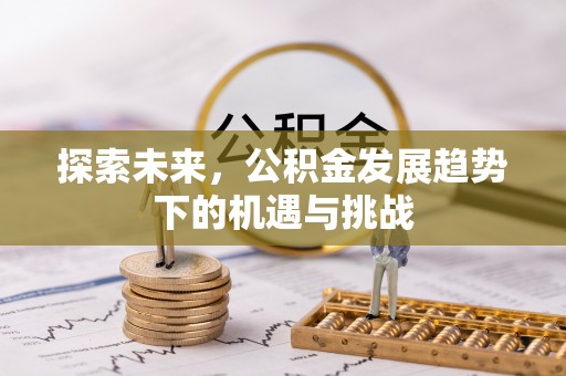灵宝探索未来，公积金发展趋势下的机遇与挑战