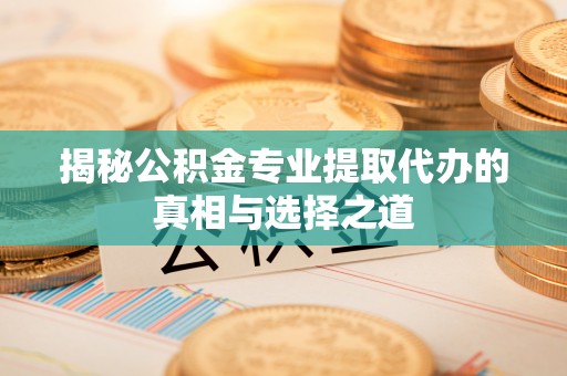 灵宝揭秘公积金专业提取代办的真相与选择之道