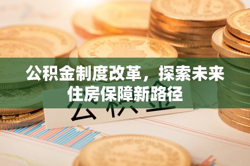灵宝公积金制度改革，探索未来住房保障新路径