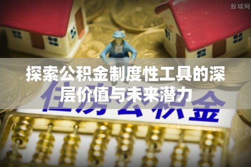灵宝探索公积金制度性工具的深层价值与未来潜力