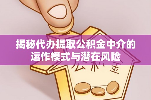 灵宝揭秘代办提取公积金中介的运作模式与潜在风险