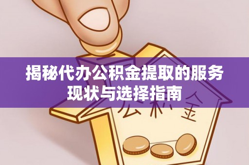 灵宝揭秘代办公积金提取的服务现状与选择指南