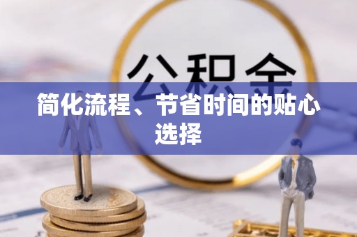 灵宝简化流程、节省时间的贴心选择